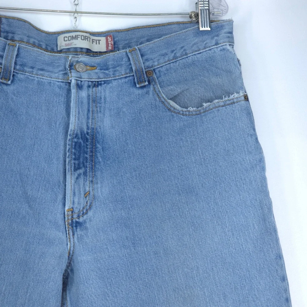 Vintage Levi's 560 Jeans Mens 36x29 (36x30) Y2K 2000 Baggy Loose Fit Tapered Leg